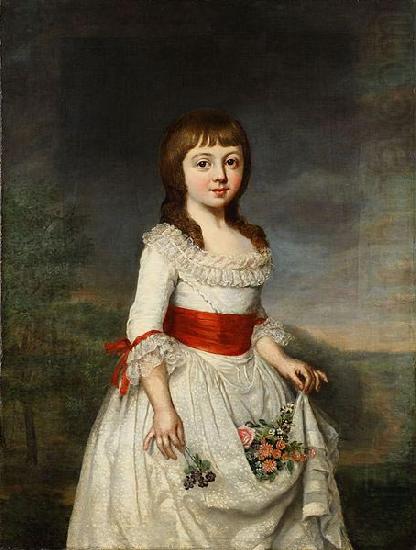 unknow artist Portrait of Duchess Charlotte Friederike of Mecklenburg as a child oil painting picture